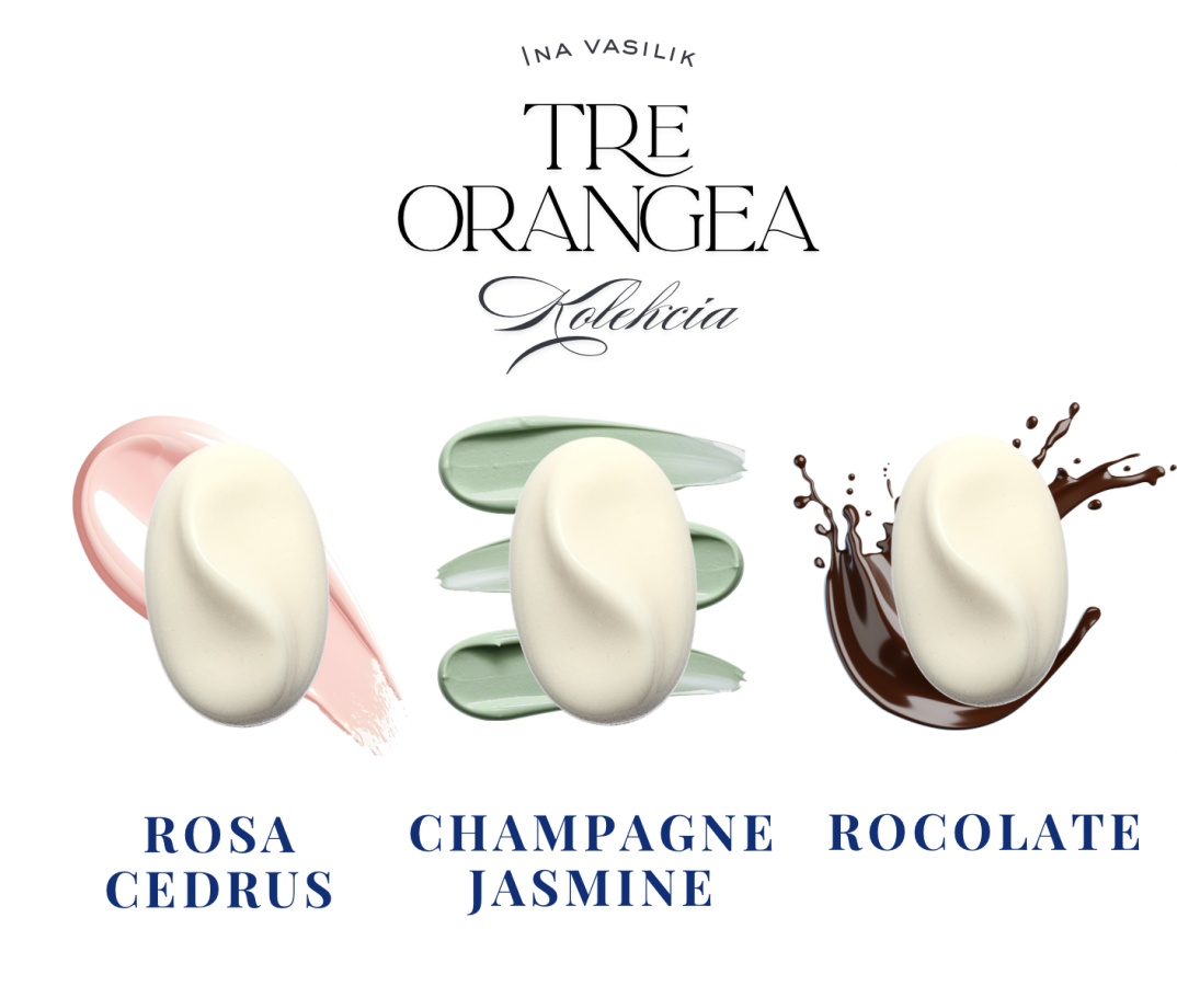 TRE ORANGEA collection of soap